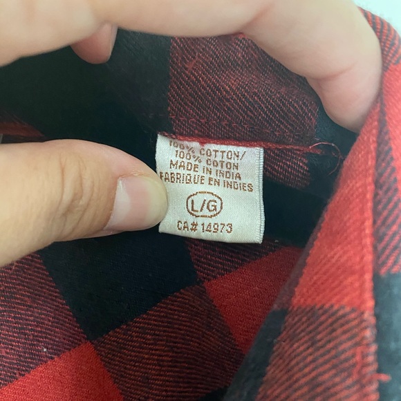 Cute Buffalo Plaid Button-Down Shirt - Picture 4 of 5